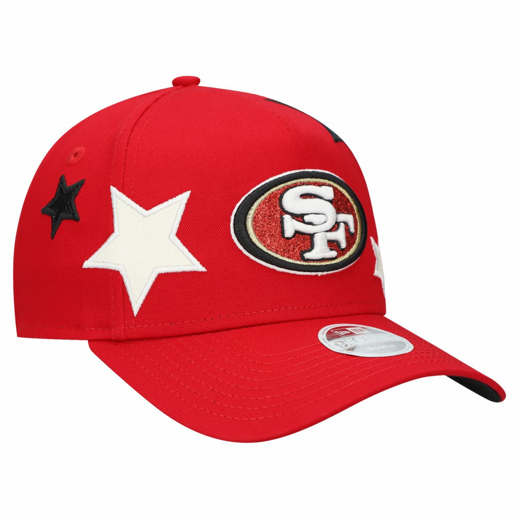 NFL San Francisco 49ers Women's Stardom A-Frame 9FORTY Adjustable Hat