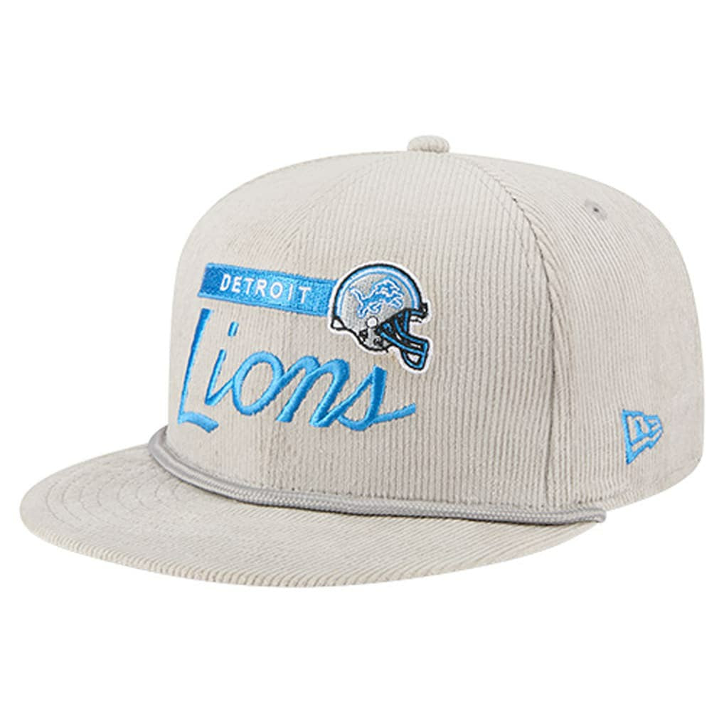 NFL Detroit Lions Cord Rope Corduroy 9FIFTY Snapback Hat