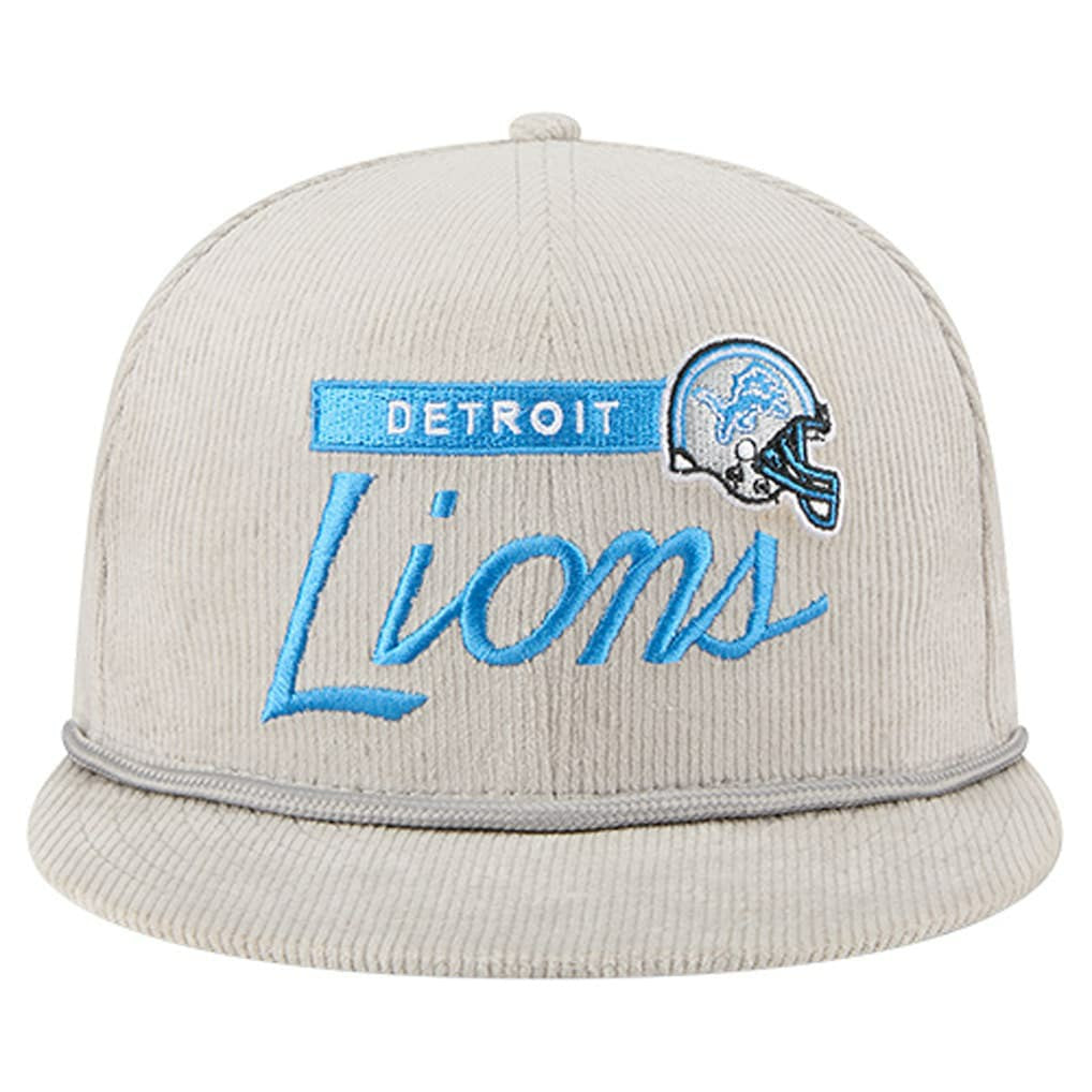 NFL Detroit Lions Cord Rope Corduroy 9FIFTY Snapback Hat