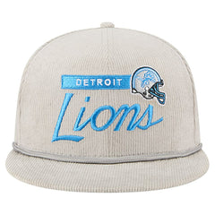 NFL Detroit Lions Cord Rope Corduroy 9FIFTY Snapback Hat
