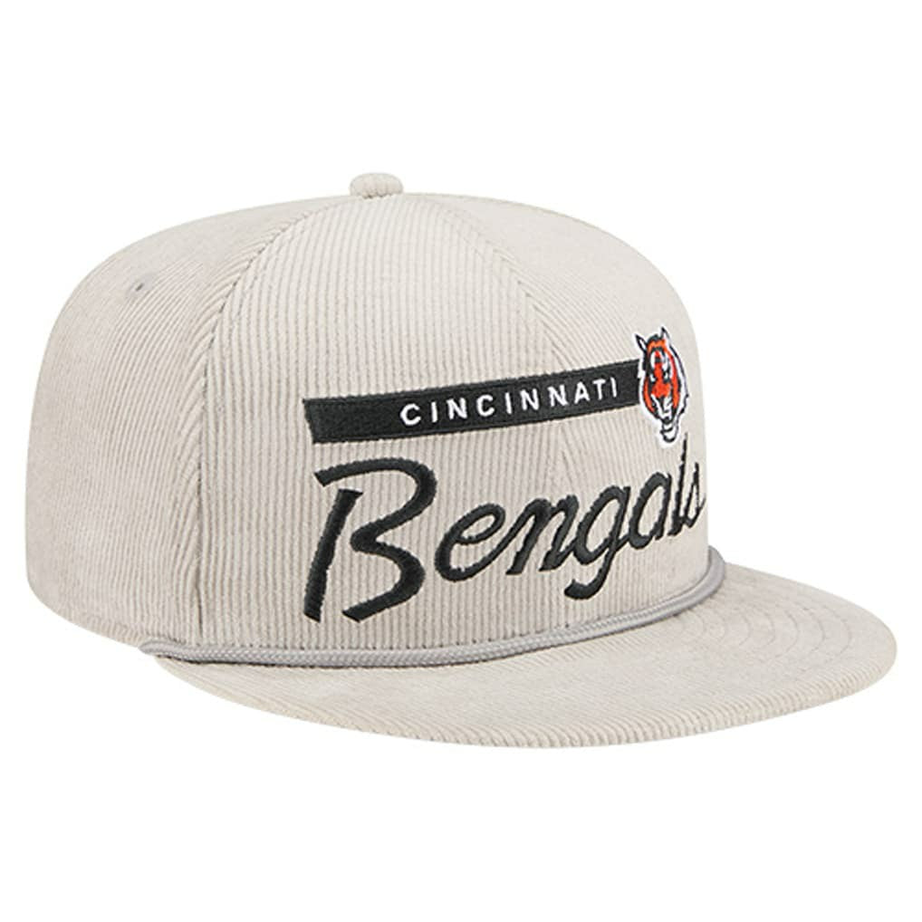 NFL Cincinnati Bengals Cord Rope Corduroy 9FIFTY Snapback Hat