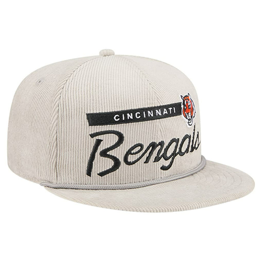 NFL Cincinnati Bengals Cord Rope Corduroy 9FIFTY Snapback Hat