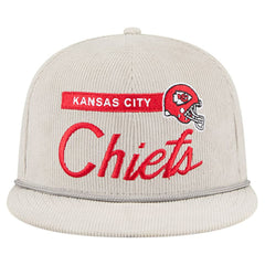 NFL Kansas City Chiefs Cord Rope Corduroy 9FIFTY Snapback Hat