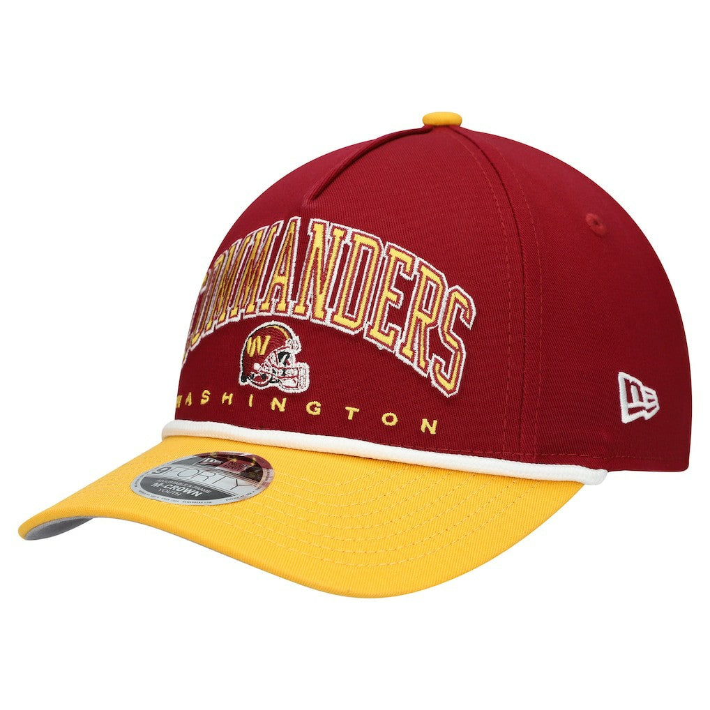 NFL Washington Commanders Youth Arch COOLERA 9FORTY A-Frame Adjustable Hat