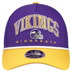 NFL Minnesota Vikings Youth Arch COOLERA 9FORTY A-Frame Adjustable Hat