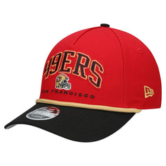 NFL San Francisco 49ers Youth Arch COOLERA 9FORTY A-Frame Adjustable Hat