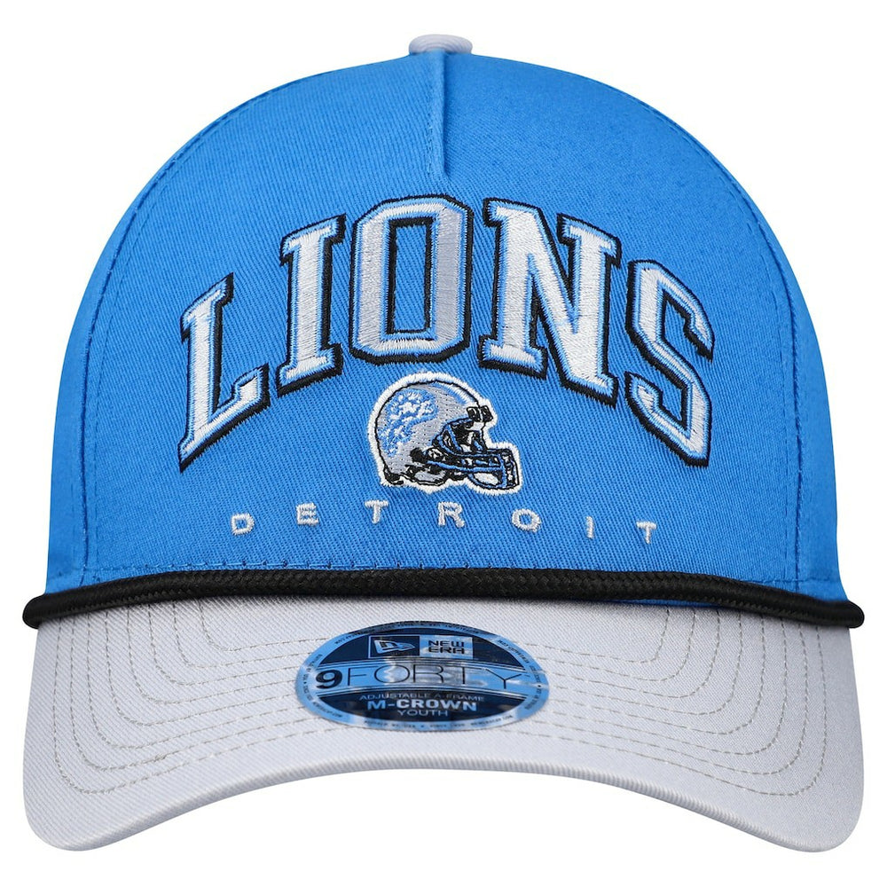 NFL Detroit Lions Youth Arch COOLERA 9FORTY A-Frame Adjustable Hat