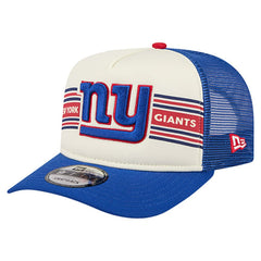 NFL New York Giants Youth Banner 9FIFTY A-Frame Adjustable Trucker Hat