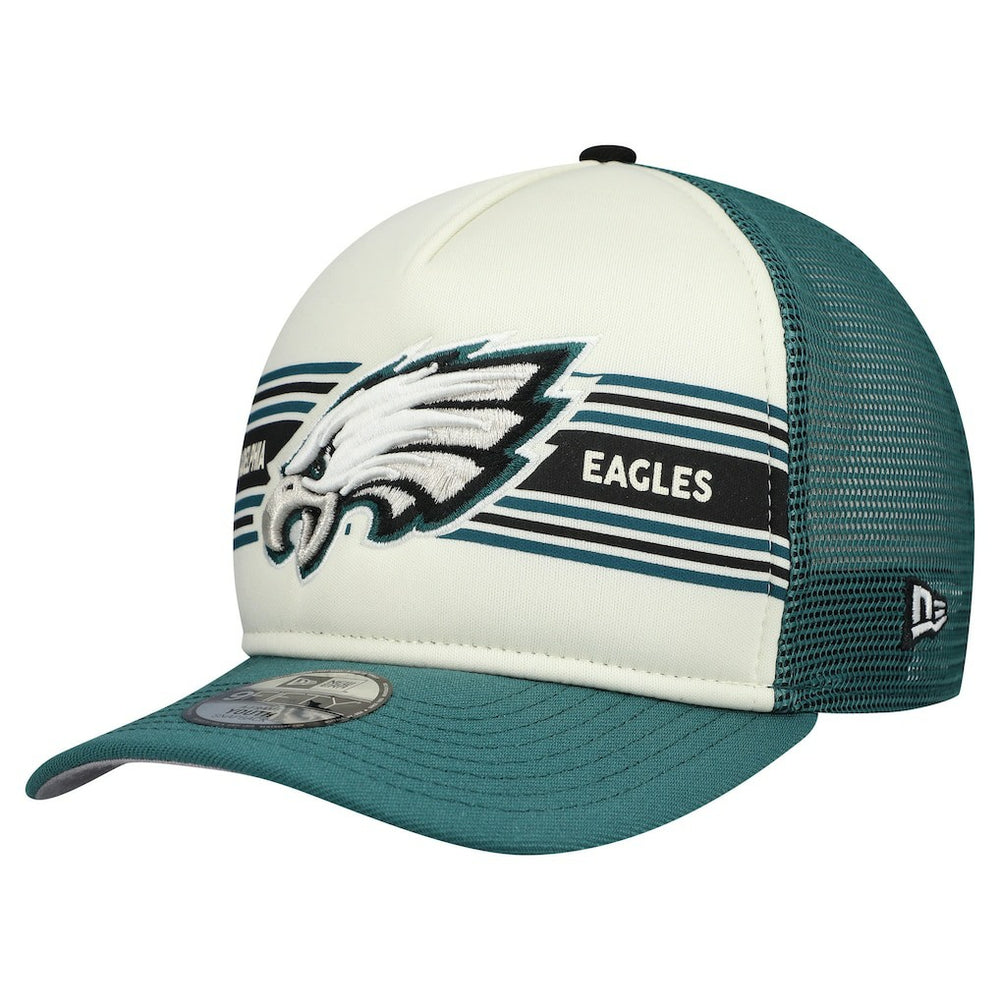NFL Philadelphia Eagles Youth Banner 9FIFTY A-Frame Adjustable Trucker Hat