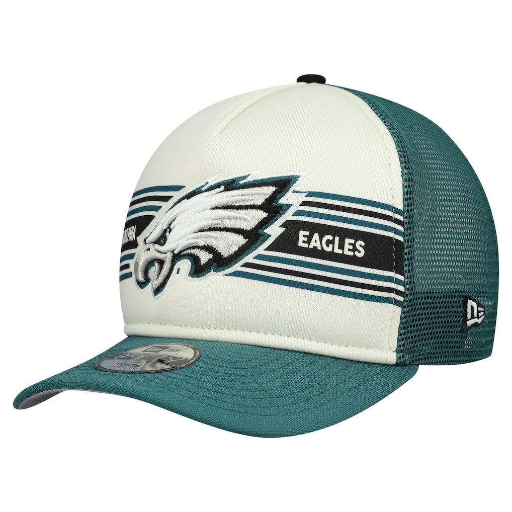 NFL Philadelphia Eagles Youth Banner 9FIFTY A-Frame Adjustable Trucker Hat