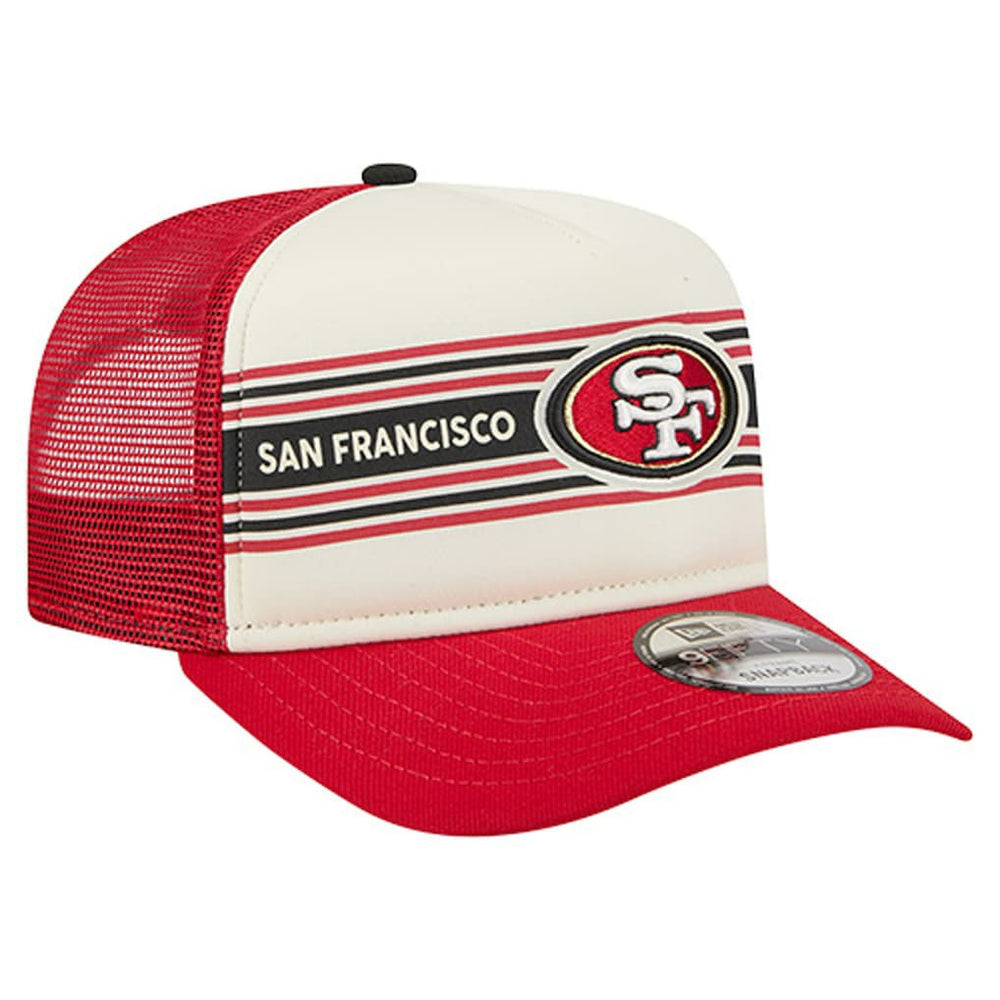 NFL San Francisco 49ers Youth Banner 9FIFTY A-Frame Adjustable Trucker Hat