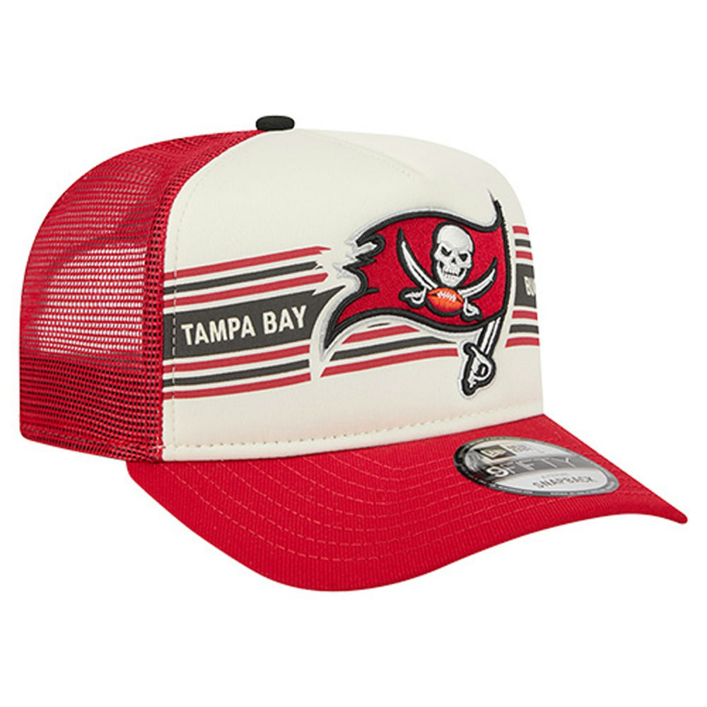 NFL Tampa Bay Buccaneers Youth Banner 9FIFTY A-Frame Adjustable Trucker Hat