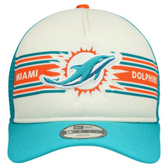 NFL Miami Dolphins Youth Banner 9FIFTY A-Frame Adjustable Trucker Hat