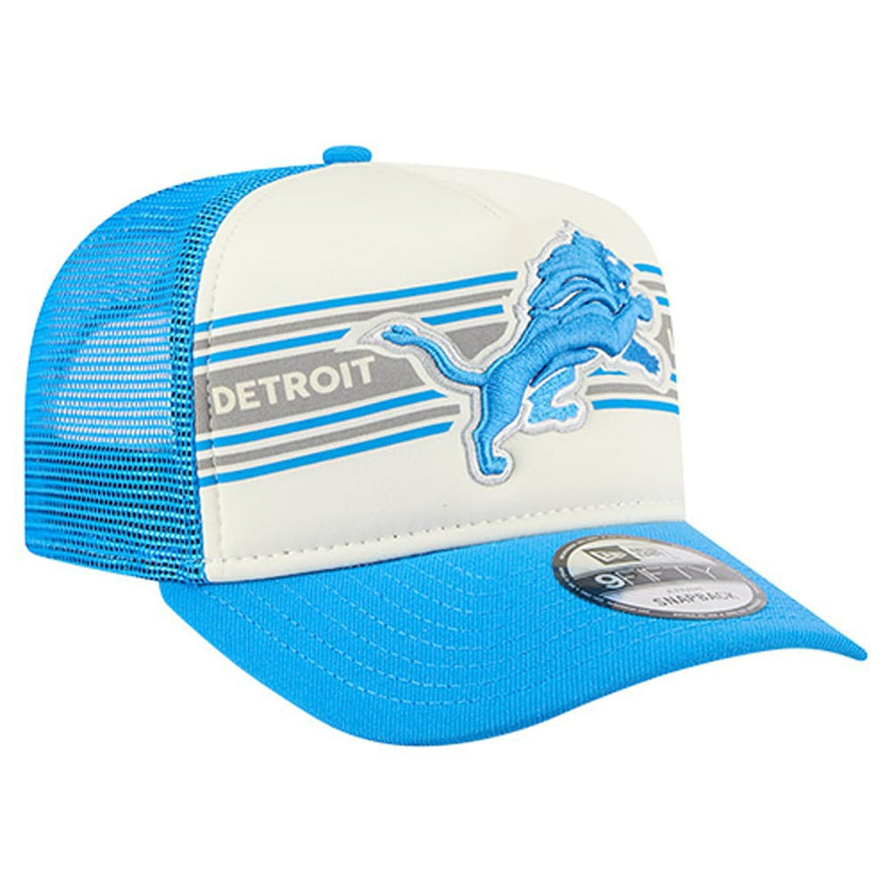 NFL Detroit Lions Youth Banner 9FIFTY A-Frame Adjustable Trucker Hat