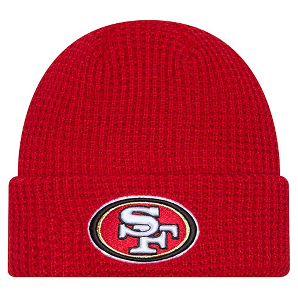 NFL San Francisco 49ers Youth Waffle Cuffed Knit Hat