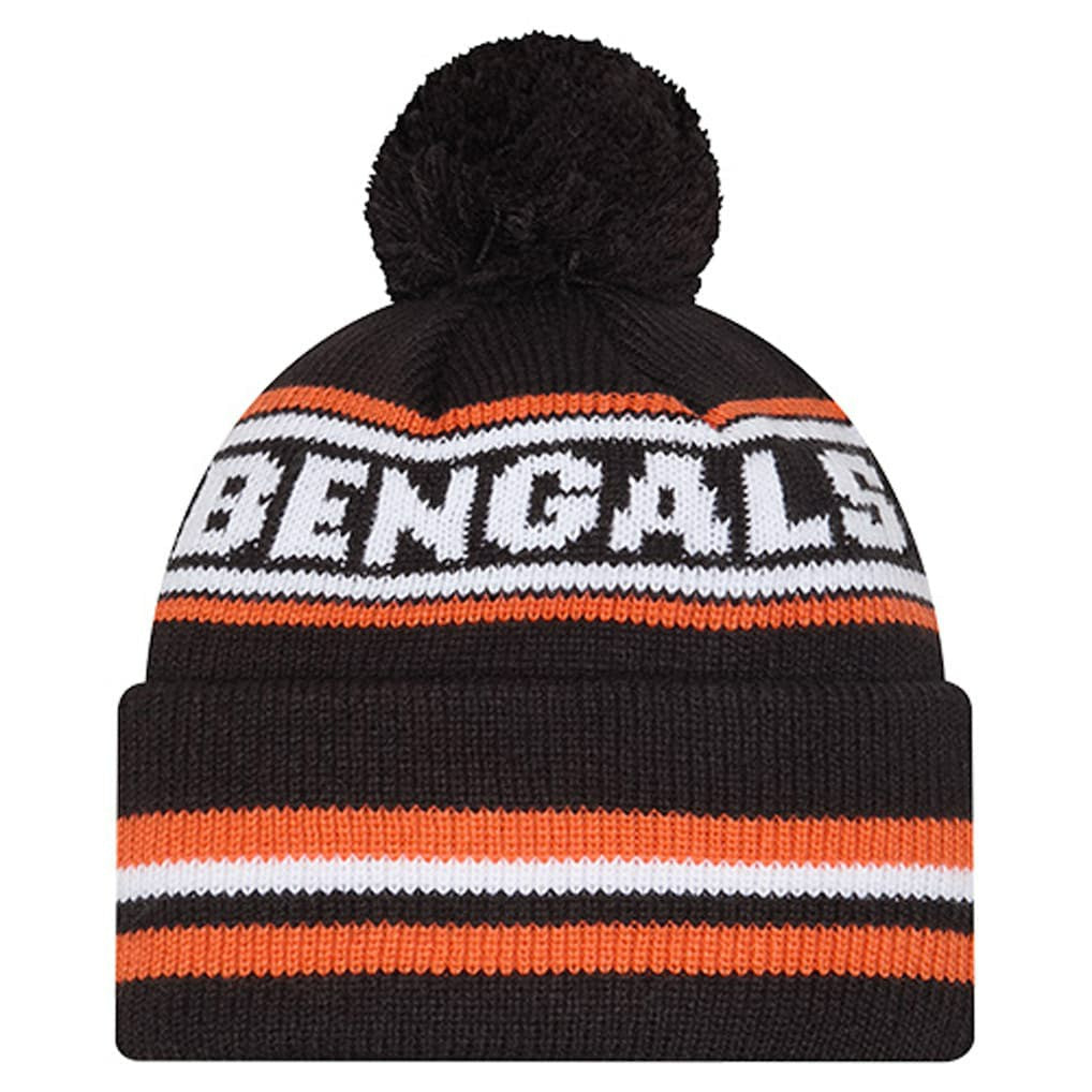 NFL Cincinnati Bengals Youth Classic Cuffed Knit Hat with Pom