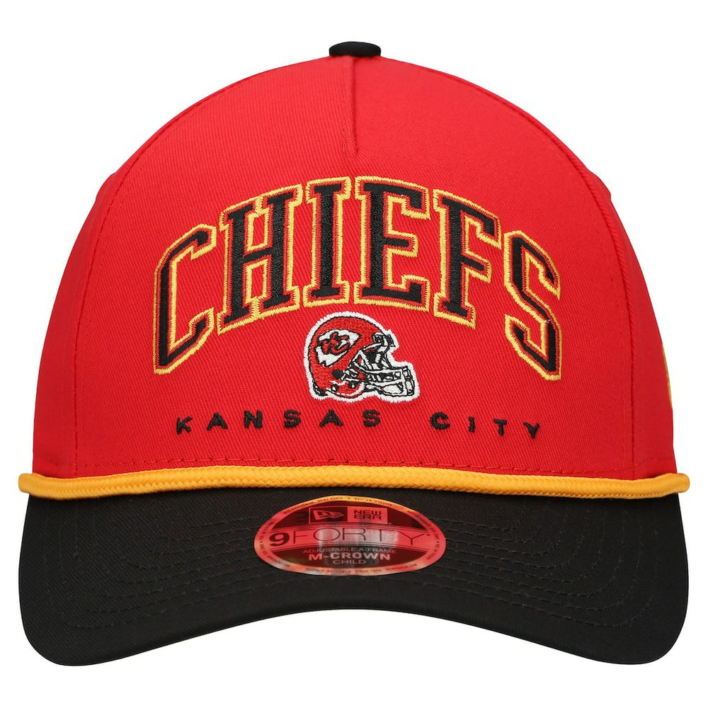 NFL Kansas City Chiefs Preschool Arch COOLERA 9FORTY A-Frame M-Crown Adjustable Hat