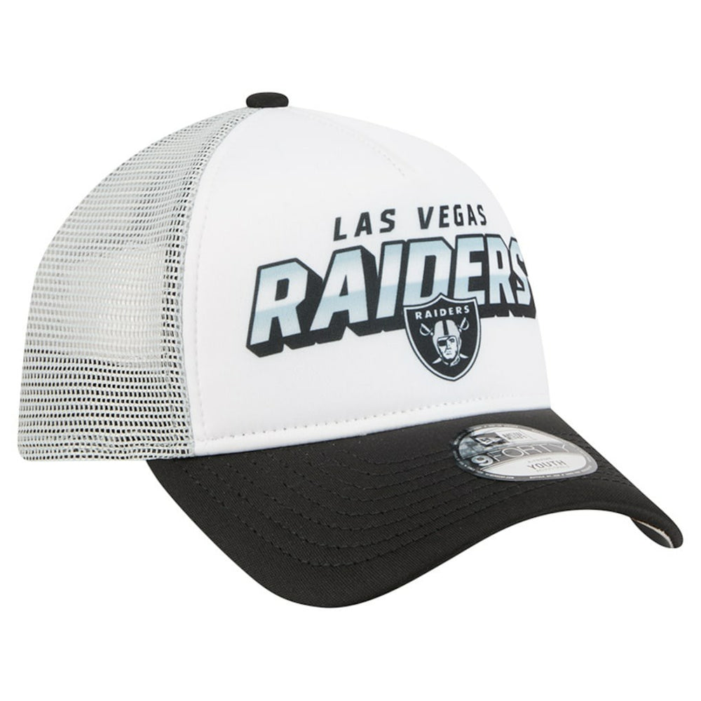 NFL Las Vegas Raiders Preschool 9FORTY A-Frame Adjustable Hat