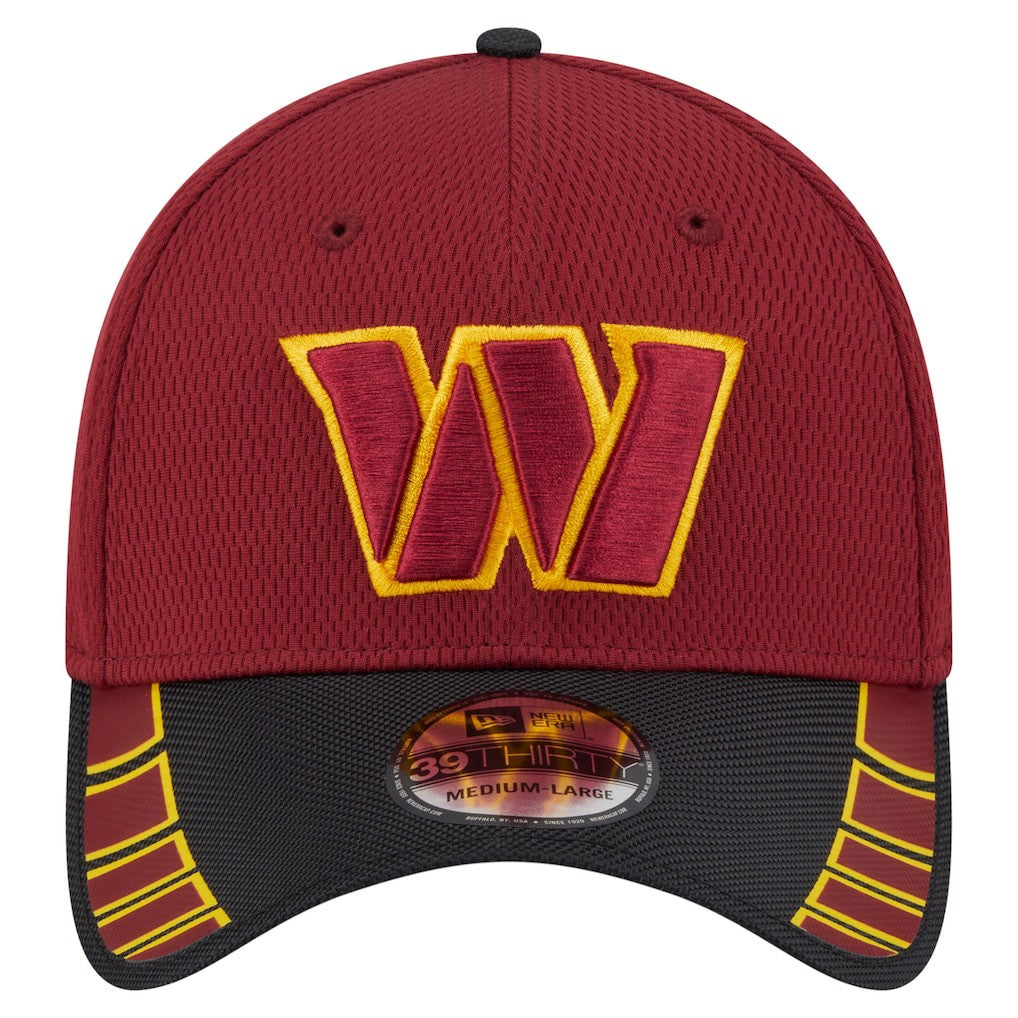 NFL Washington Commanders Visor Hit 39THIRTY Flex Hat