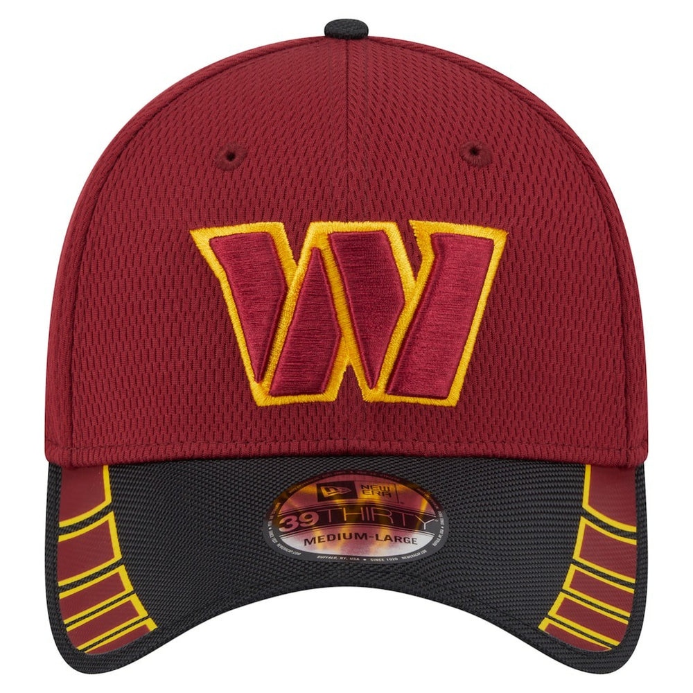 NFL Washington Commanders Visor Hit 39THIRTY Flex Hat
