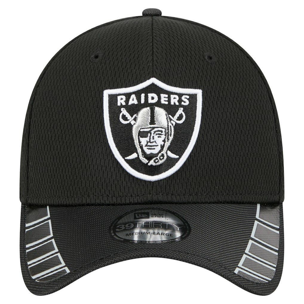 NFL Las Vegas Raiders Visor Hit 39THIRTY Flex Hat