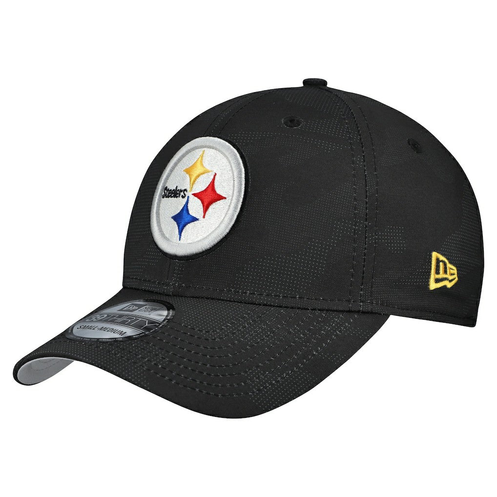 NFL Pittsburgh Steelers Tonal Camo 39THIRTY Stretch Fit Hat