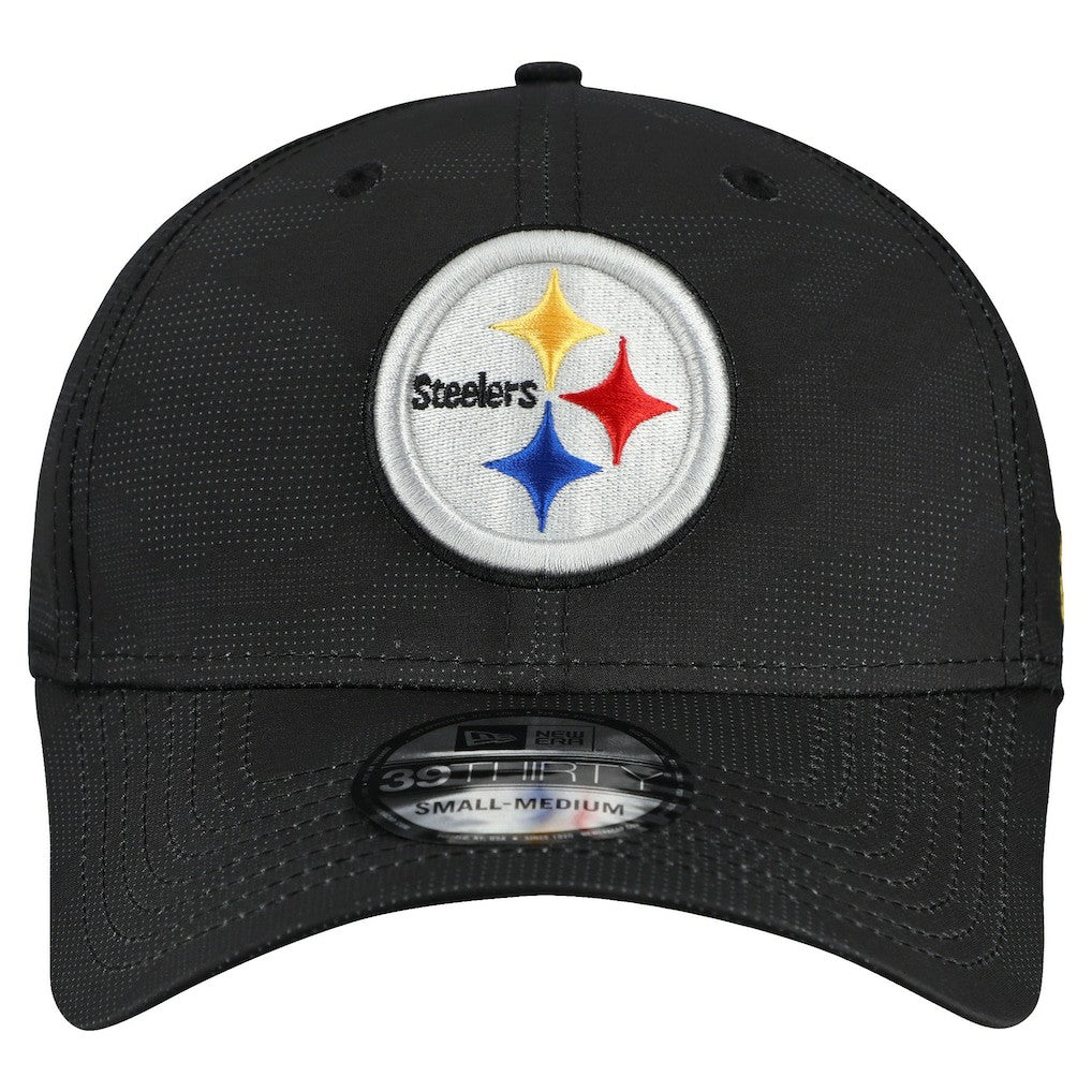 NFL Pittsburgh Steelers Tonal Camo 39THIRTY Stretch Fit Hat