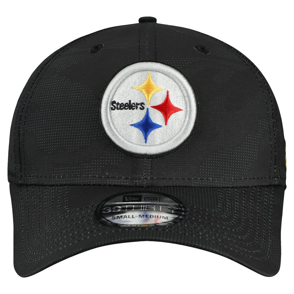 NFL Pittsburgh Steelers Tonal Camo 39THIRTY Stretch Fit Hat