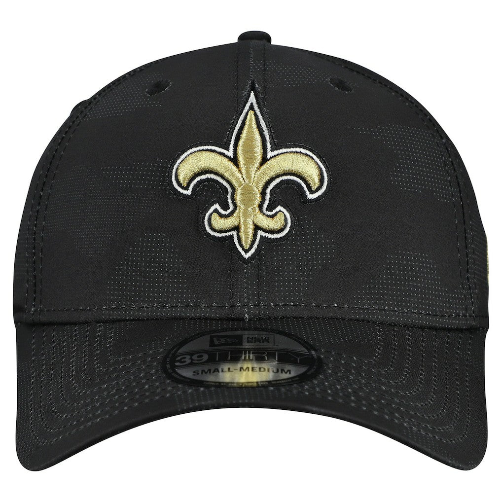 NFL New Orleans Saints Tonal Camo 39THIRTY Stretch Fit Hat