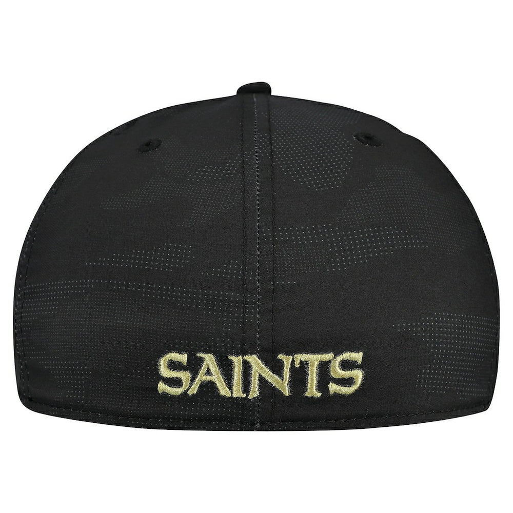 NFL New Orleans Saints Tonal Camo 39THIRTY Stretch Fit Hat