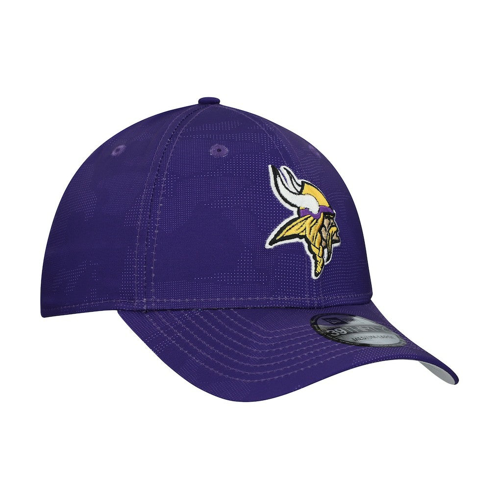 NFL Minnesota Vikings Tonal Camo 39THIRTY Stretch Fit Hat