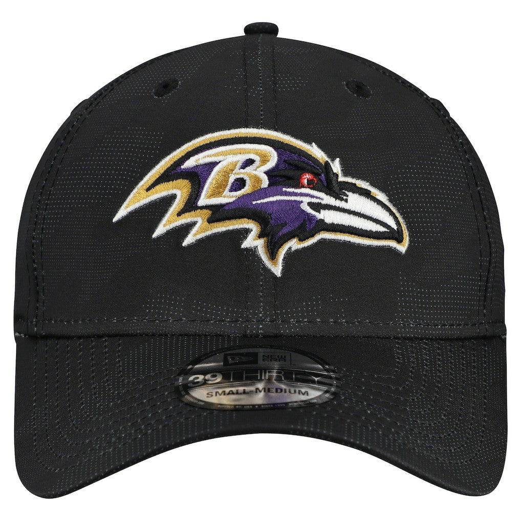 NFL Baltimore Ravens Tonal Camo 39THIRTY Stretch Fit Hat
