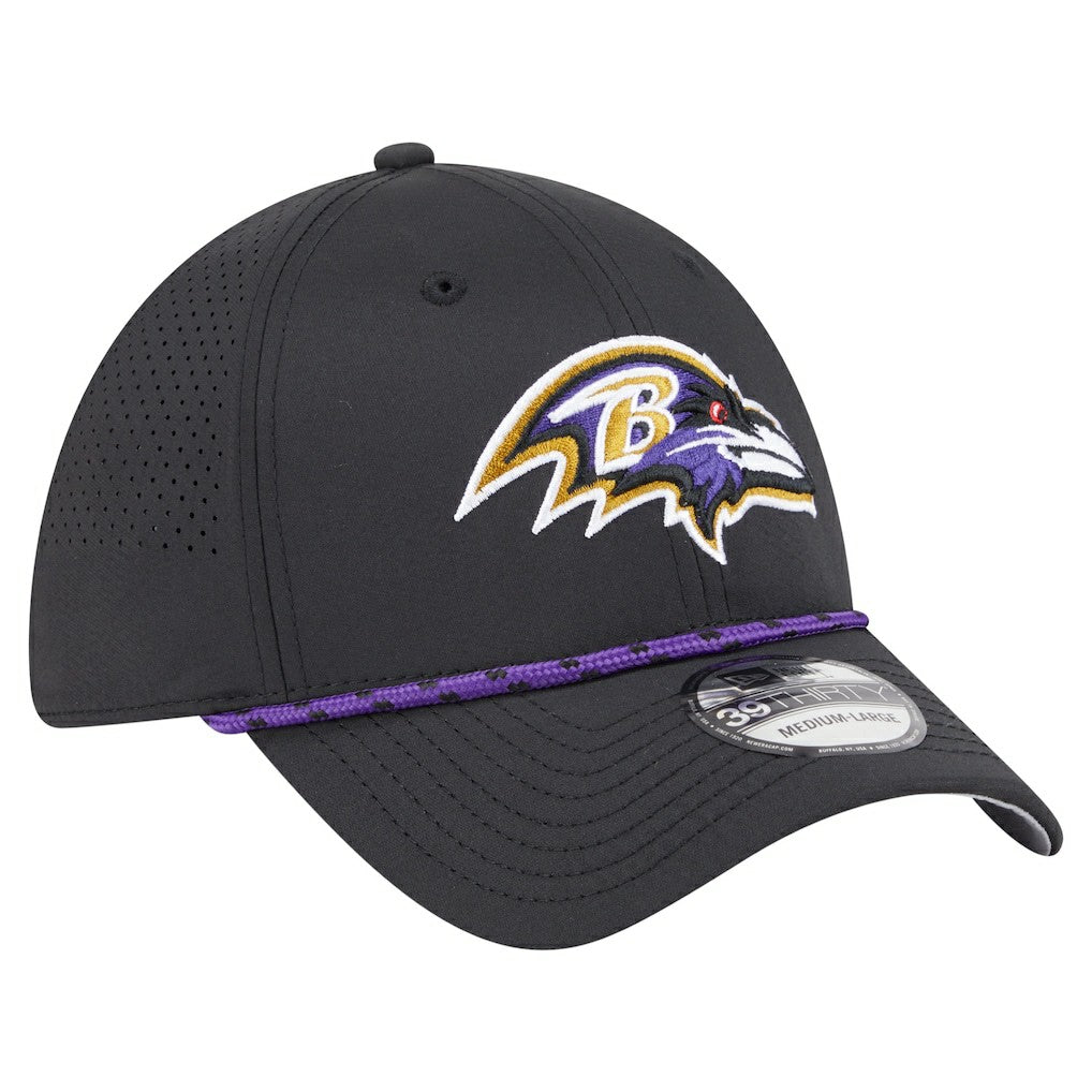 NFL Baltimore Ravens Perforated 39THIRTY Flex Hat