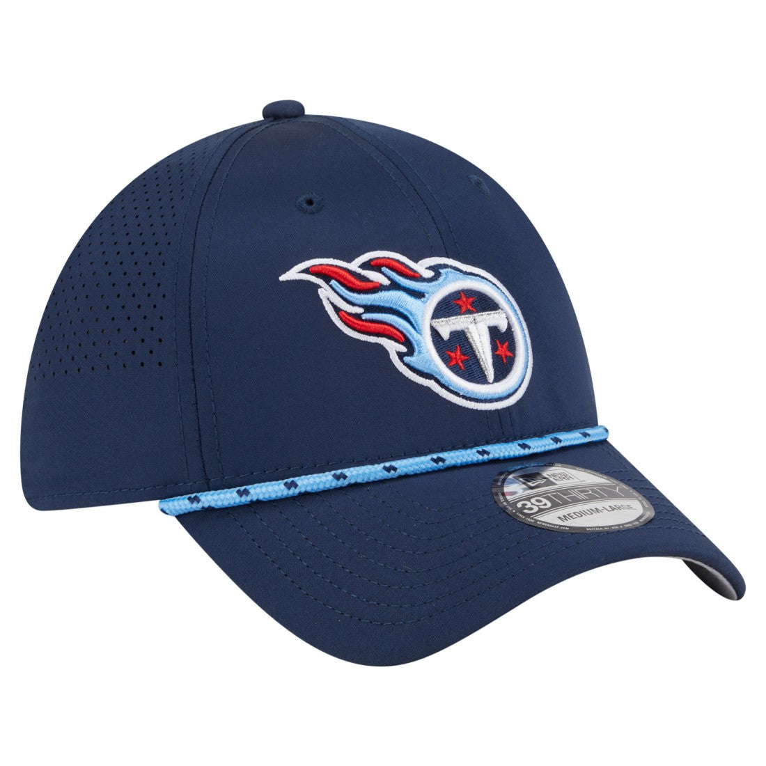 NFL Tennessee Titans Perforated 39THIRTY Flex Hat