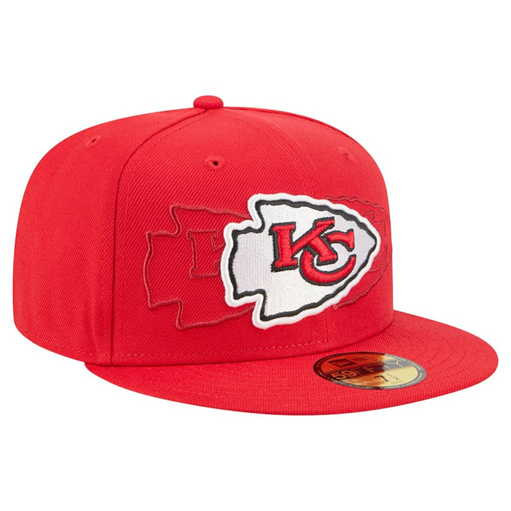 NFL Kansas City Chiefs Tri-Hit 59FIFTY Fitted Hat