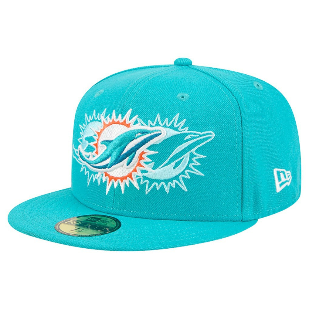 NFL Miami Dolphins Tri-Hit 59FIFTY Fitted Hat