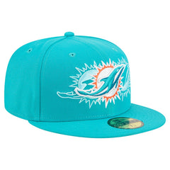 NFL Miami Dolphins Tri-Hit 59FIFTY Fitted Hat
