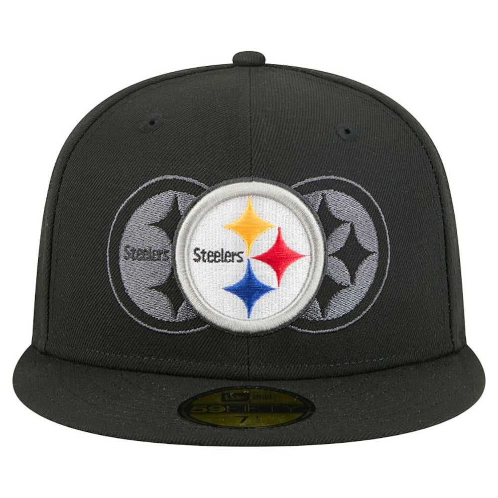 NFL Pittsburgh Steelers Tri-Hit 59FIFTY Fitted Hat