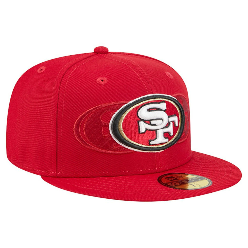 NFL San Francisco 49ers Tri-Hit 59FIFTY Fitted Hat