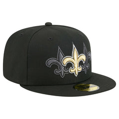 NFL New Orleans Saints Tri-Hit 59FIFTY Fitted Hat
