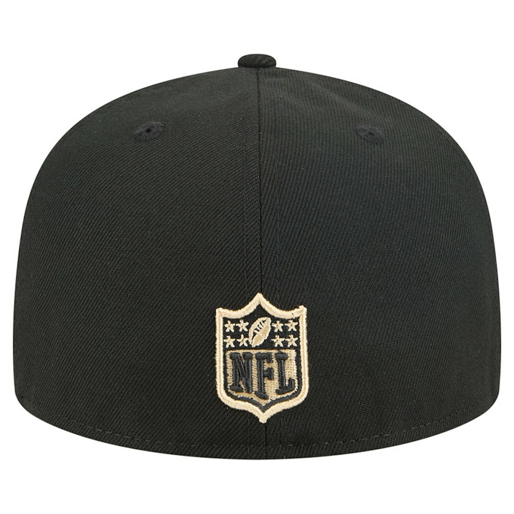 NFL New Orleans Saints Tri-Hit 59FIFTY Fitted Hat