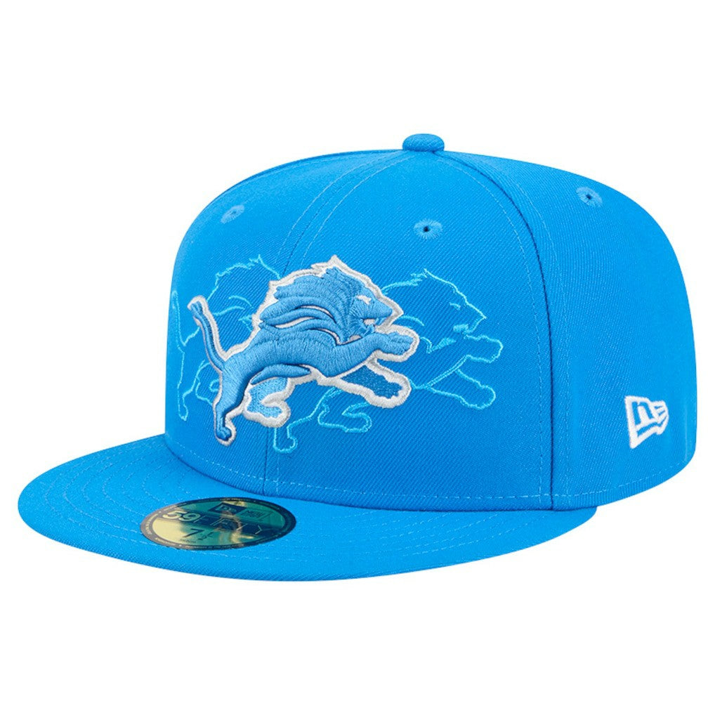 NFL Detroit Lions Tri-Hit 59FIFTY Fitted Hat