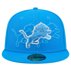NFL Detroit Lions Tri-Hit 59FIFTY Fitted Hat