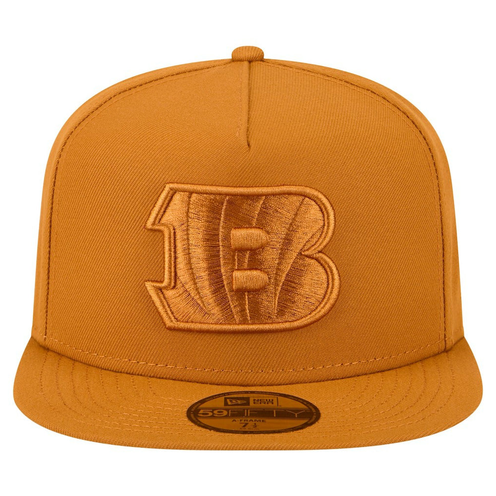 NFL Cincinnati Bengals Color Pack A-Frame 59FIFTY Fitted Hat