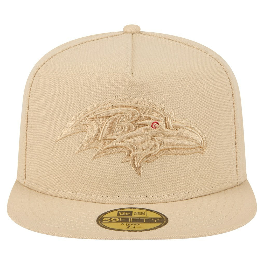 NFL Baltimore Ravens Color Pack A-Frame 59FIFTY Fitted Hat