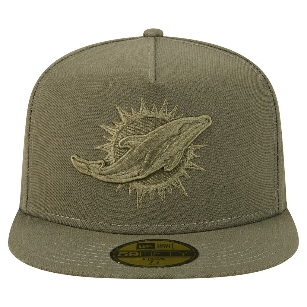 NFL Miami Dolphins Color Pack A-Frame 59FIFTY Fitted Hat