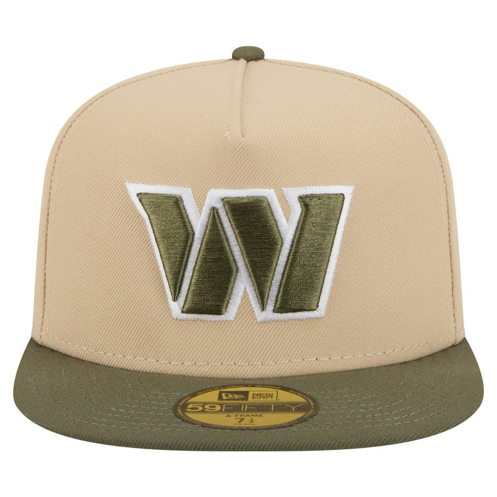 NFL Washington Commanders Color Pack A-Frame 59FIFTY Fitted Hat