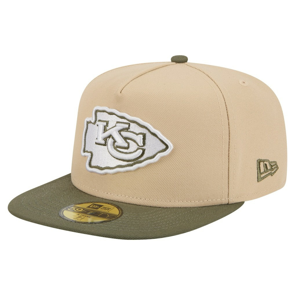 NFL Kansas City Chiefs Color Pack A-Frame 59FIFTY Fitted Hat