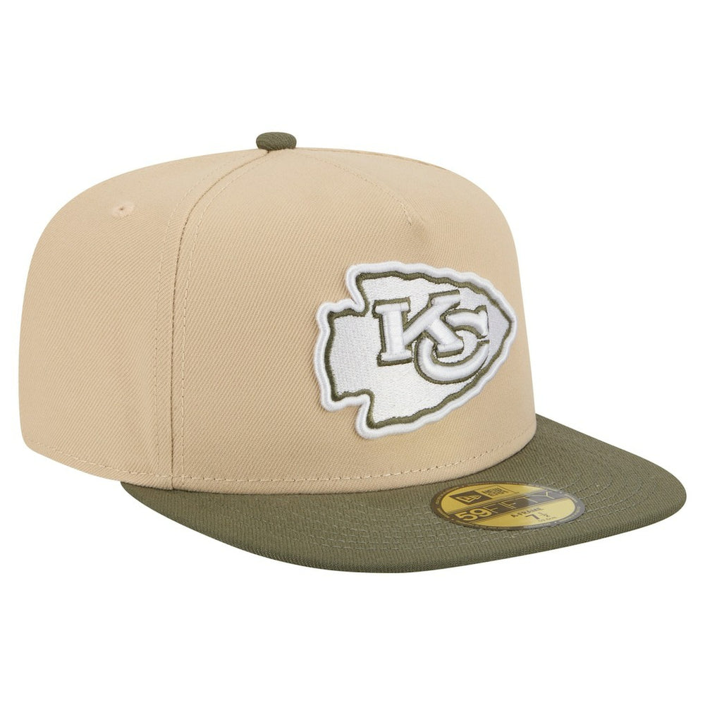 NFL Kansas City Chiefs Color Pack A-Frame 59FIFTY Fitted Hat