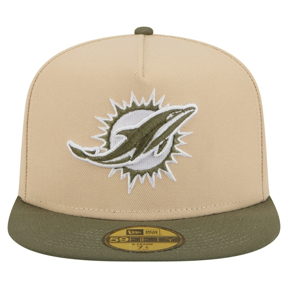 NFL Miami Dolphins Color Pack A-Frame 59FIFTY Fitted Hat